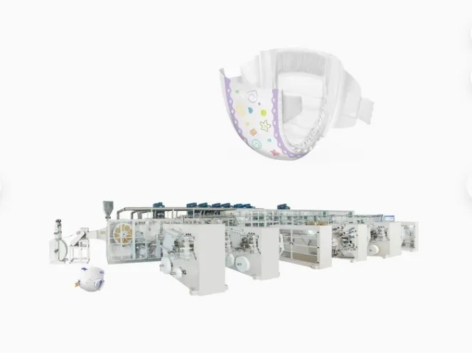 Китайская фабрика по производству подгузников, машина для производства детских подгузников в Южной Африке